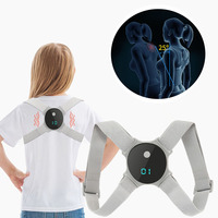Smart LCD Correction Belt Shoulder Back Posture Corrector Anti-Humpback Adult Children Spine Support Posture Correction Brace