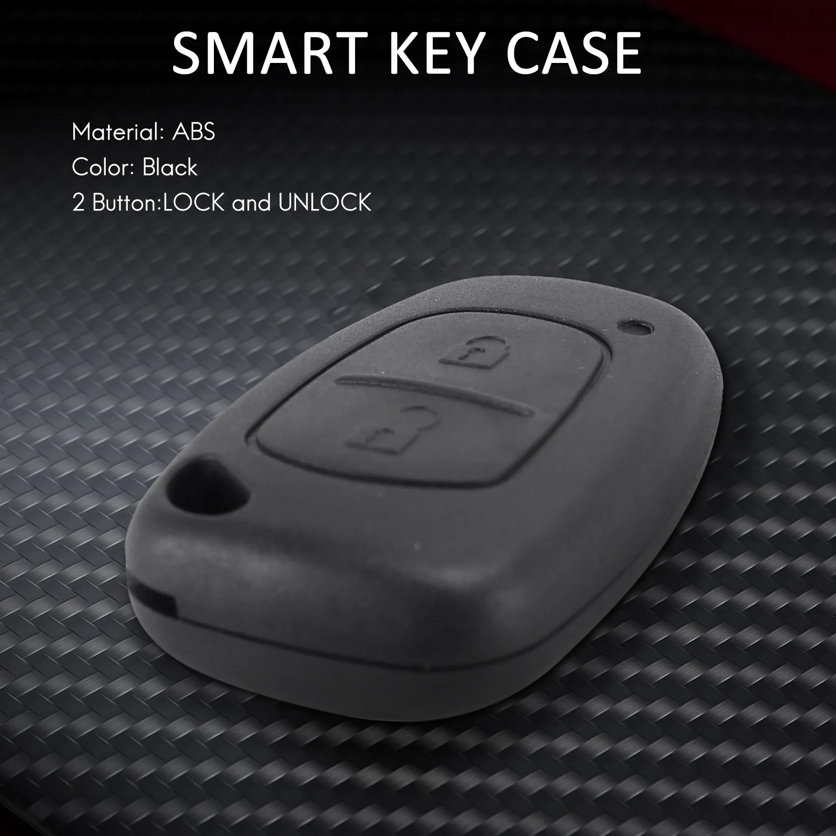 Remoto 2 Botão Caso Fob Chave, Caso Fob para Vauxhall Opel Movano Vivaro Renault Trafic