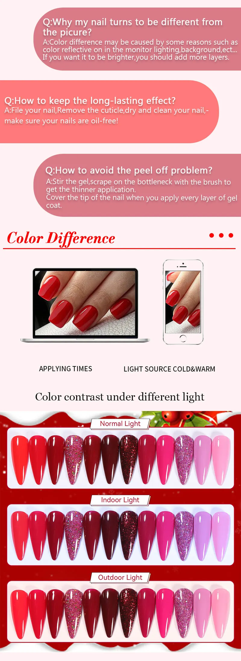 Lilycute 6 teile/satz 7ml Kaffee Serie Gel Nagellack Kit 125 Farben Maniküre semi permanent UV Nail Art Gel Lack einweichen – Detail 6