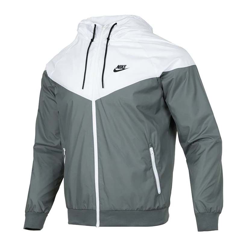 ملابس رياضية للرجال من Nike m Nsw Wr Jkt معطف مضاد للرياح للجري واللياقة البدنية سترة كاجوال 727325-084