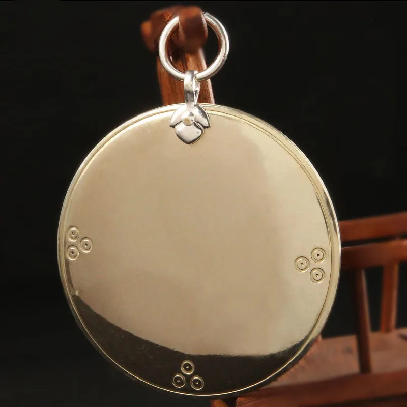 Feng Shui Bronze Mirror Ornaments Brass Crafts Buddha Hall Door Decoration Accessories Buddhist Supplies