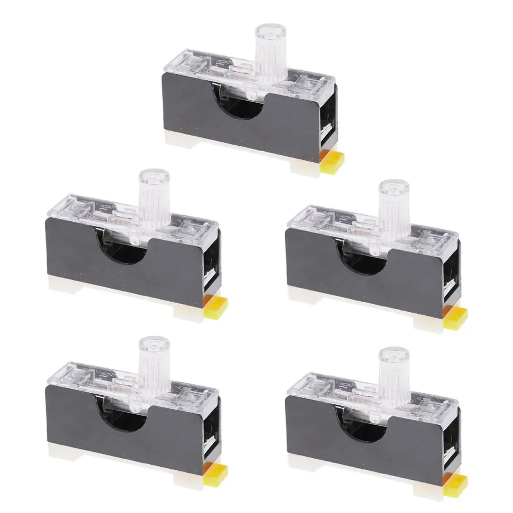 5 قطع. FS-101 6X30mm 10a فيوز + ضوء المؤشر DIN مثبت على السكك الحديدية