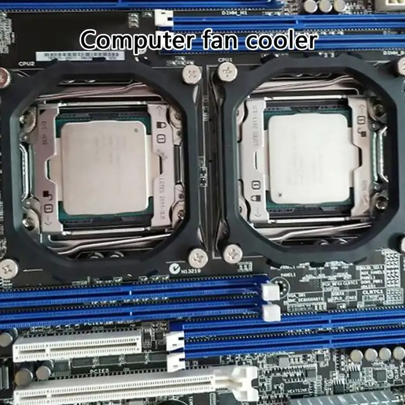 

Computer CPU Cooling fan Radiators Fixed Holder For 115X 1366 2011 Motherboard Bracket Fan Holder Accessories 83CE