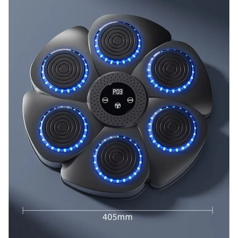 Digital Scoring Adjustable Speed Boxing Target Interactive Punching Game Music Boxing Machine