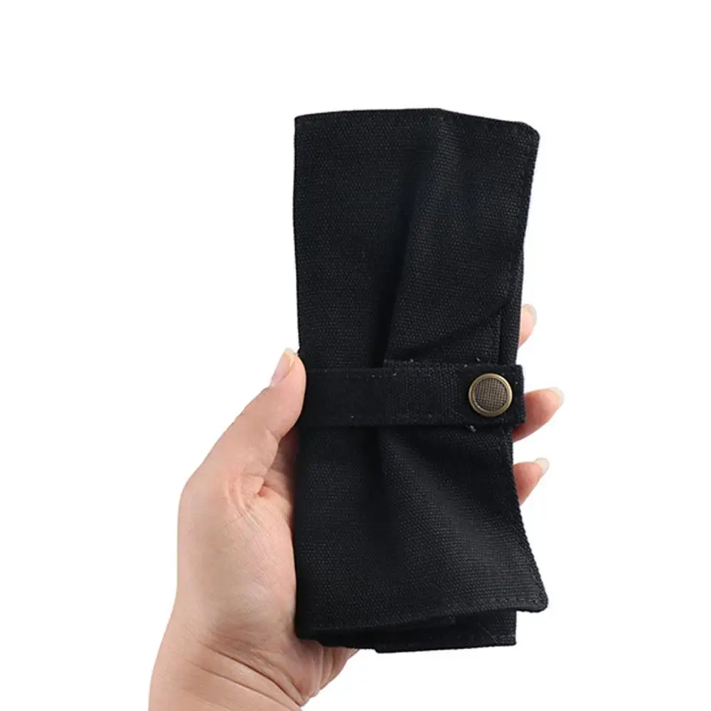 Band Holder Canvas Waterproof Bracelets Packing Necklace Storage Bag Watch Roll Case Watch Roll Bag Watch Strap Storage Bag