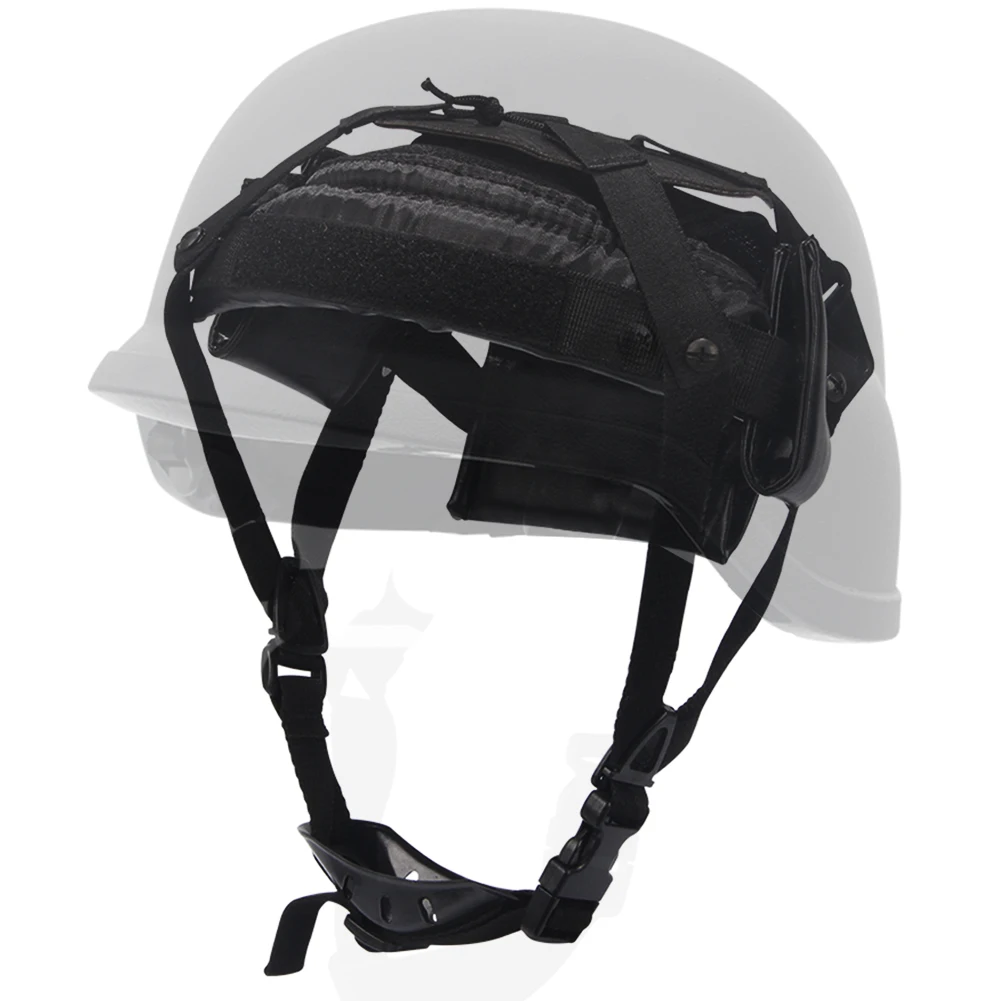 M88/MICH/LWH Helmet 4 Point Suspension, Replacement Liner Kit, Leather Suspension System with Bolts And Screws