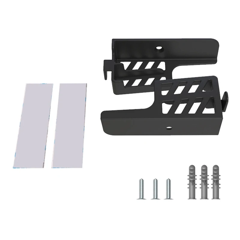 Tablet PC Mobile Phone Wall Mount Holder Dual Card Slot Mobile Phone Bracket Adjustable Angle