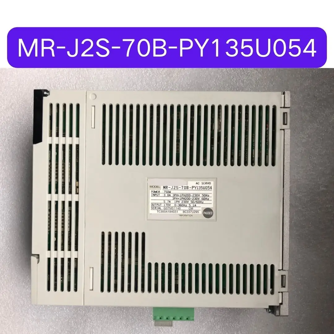 Used MR-J2S-70B-PY135U054 servo drive 750W Test OK Fast Shipping