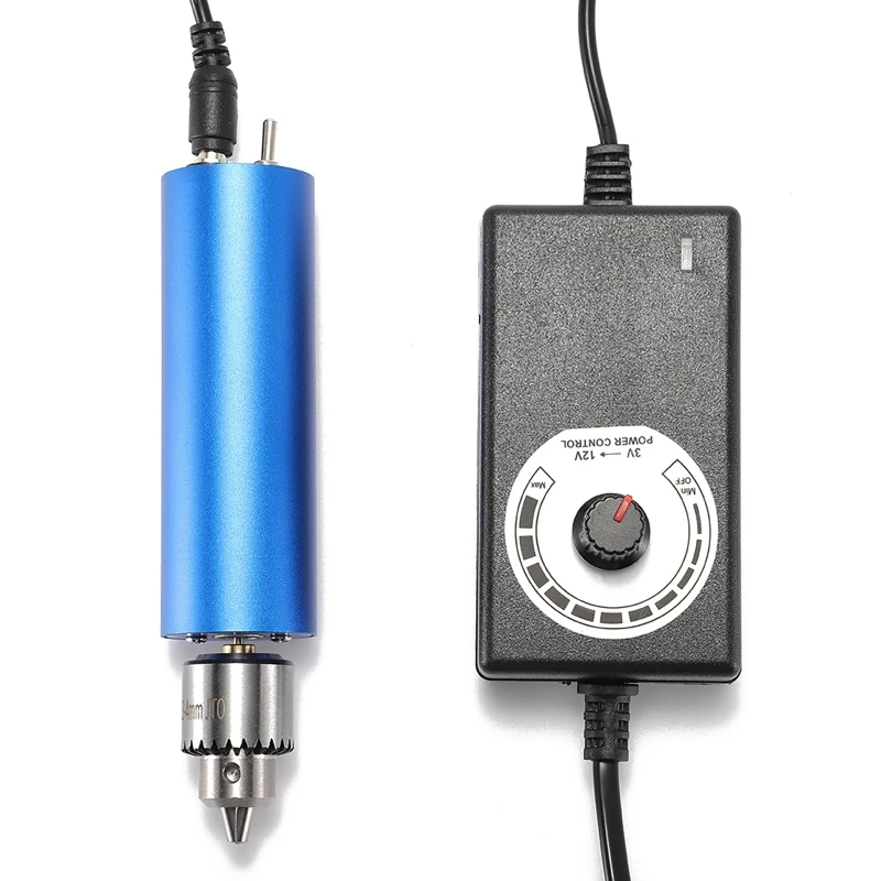 220V 13000rpm Stepless Speed-adjustable Handheld Mini Metal Electric Grinder Multifunct Polishing and Engraving Electric Drill