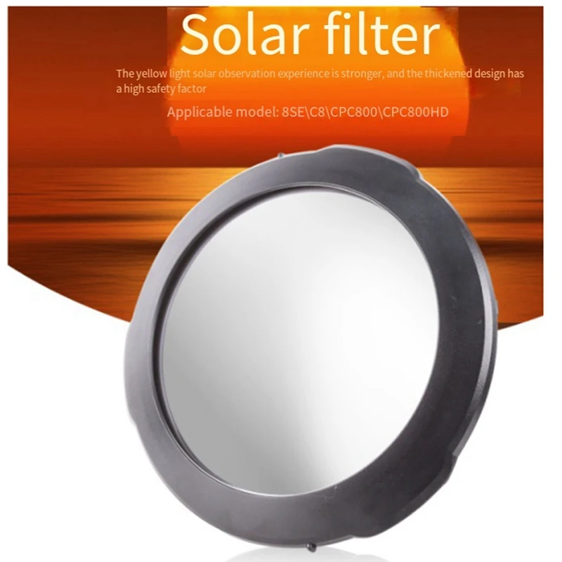 Sun Film Filter Professional Bard Baader Film For Telescope Celestron Nexstar CPC800 8SE Astronomical Telescope Easy Install