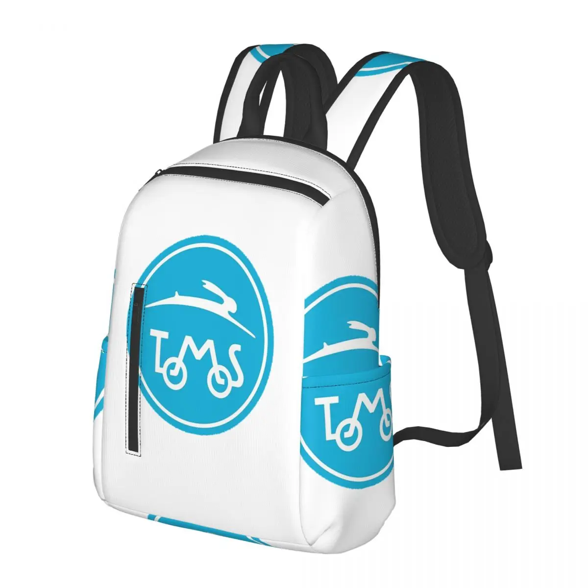 

Tomos Moped Student Backpack School Bag Hiking Travel Daypack for Boys Girls Fashion Bookbag Shoulder Bags