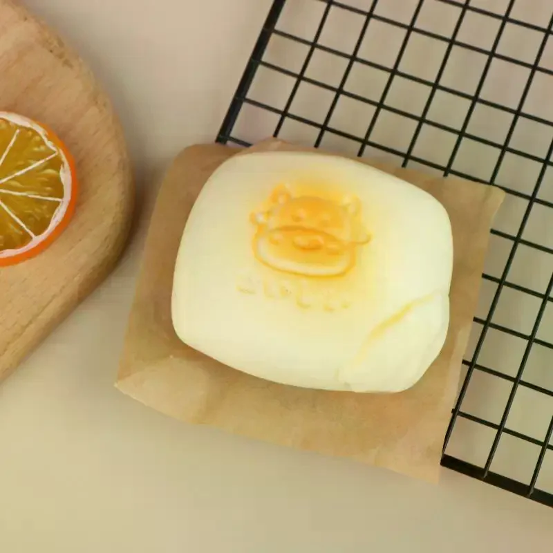 Kawaii Simulato Pane Al Latte Spremere Giocattolo Morbido Rimbalzo Lento Alleviare Lo Stress Giocattoli Per Bambini Adulti Sensoriale Agitarsi Spremere Giocattolo Regali