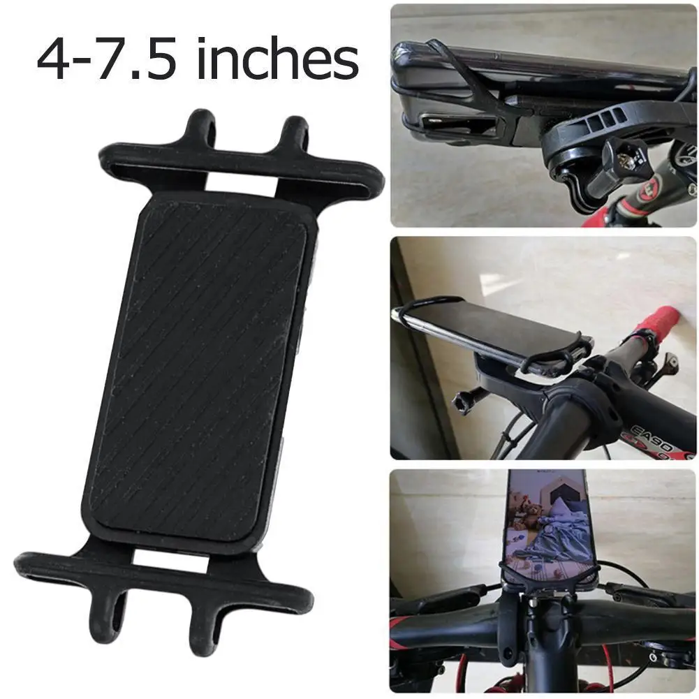 Bike Sram Garmin Phone Holder Bicycle Silicone Mobile Cellphone Mount Shockproof Holder Motorcycle Phone Bracket