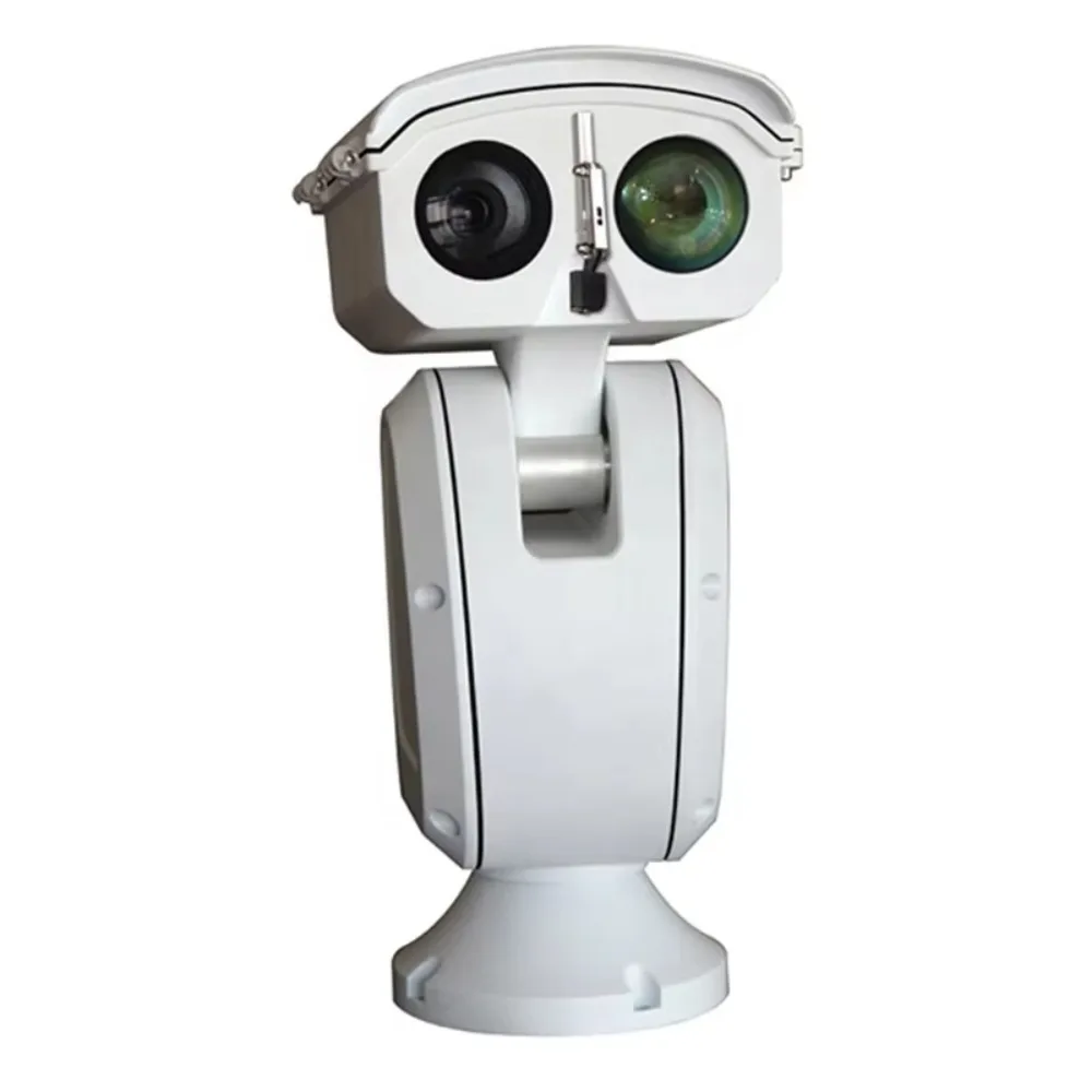 50mm 75mm 100mm Bi-spectrum Long Distance Infrared PTZ Thermal Imaging Daylight C for 2-3km Farm Perimeter Security