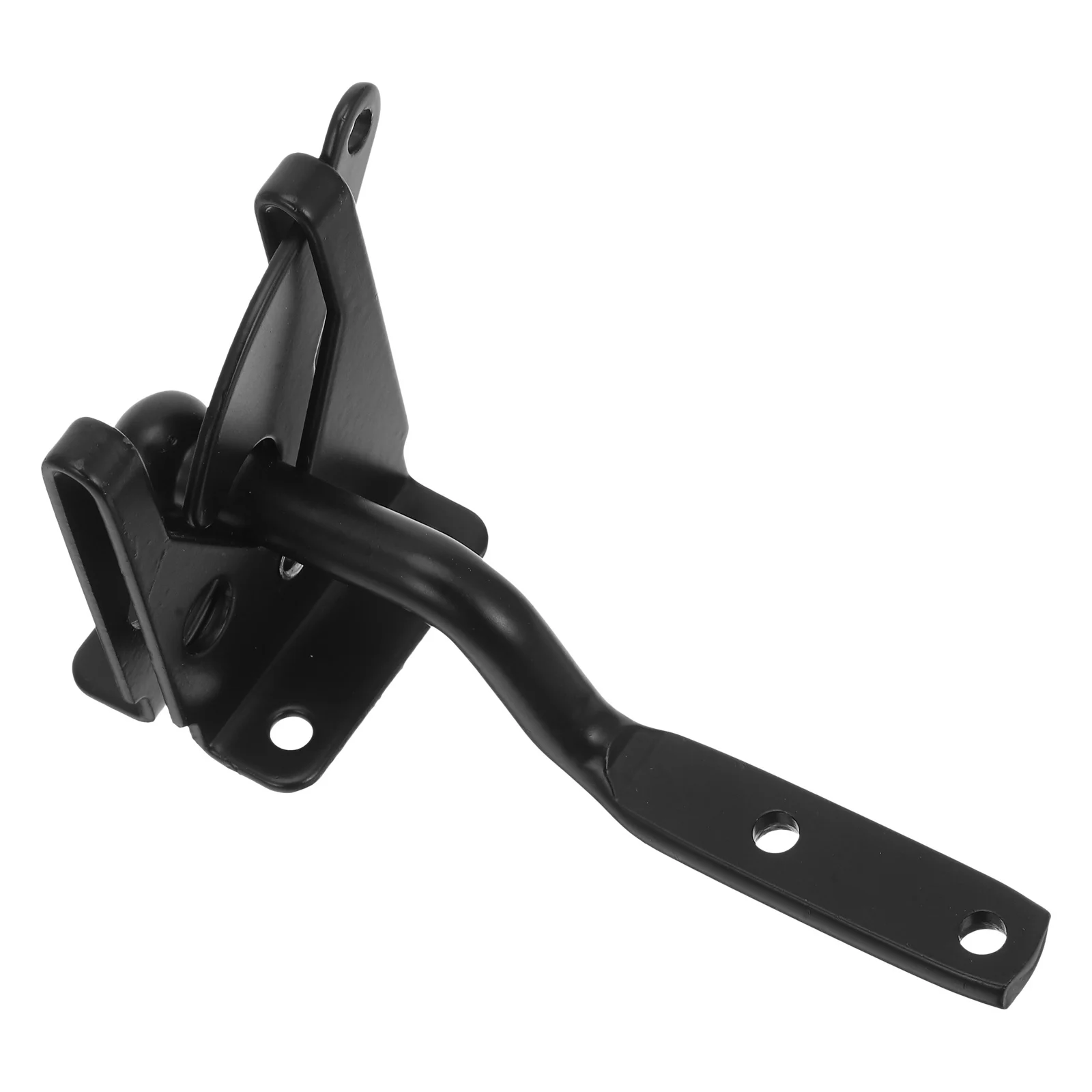 

Оцинкованная защелка для ворот, 116 мм, простая установка для дерева, алюминия, виниловых ворот, засов для забора, защелки для наружного использования, дверные защелки шкафа