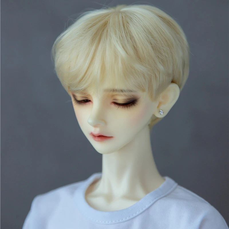 New Style 1/3 1/4 1/6 1/8 Bjd SD Wig Hair High Temperature Short Fiber Wig Wire