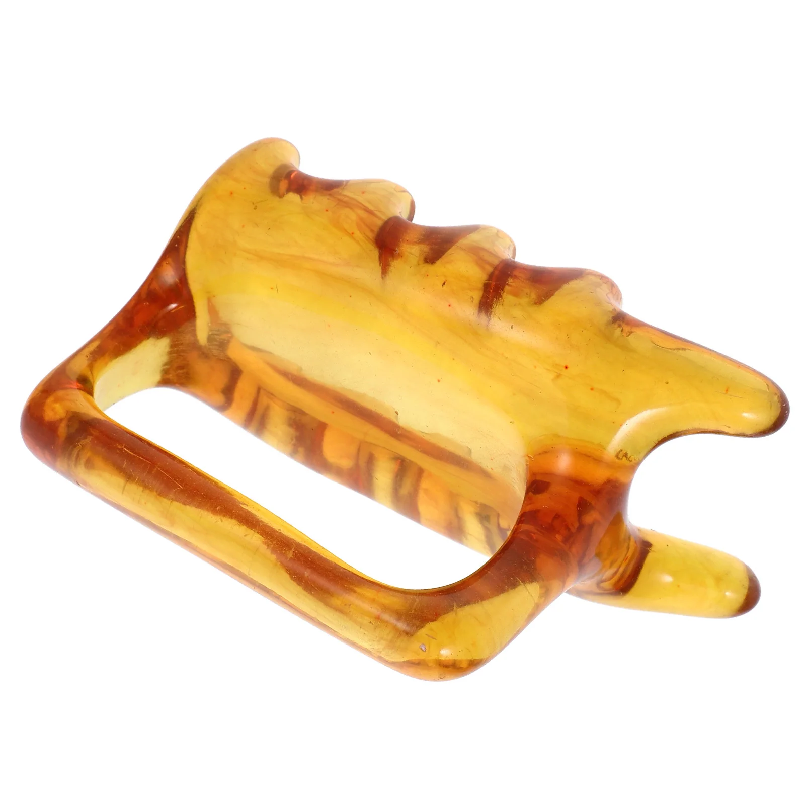 Dubbele Push Schraper Hars Draagbare Schouder Nek Massager Spier Ontspanning Therapie Tool voor Lichaam Beeldhouwen Deep Tissue
