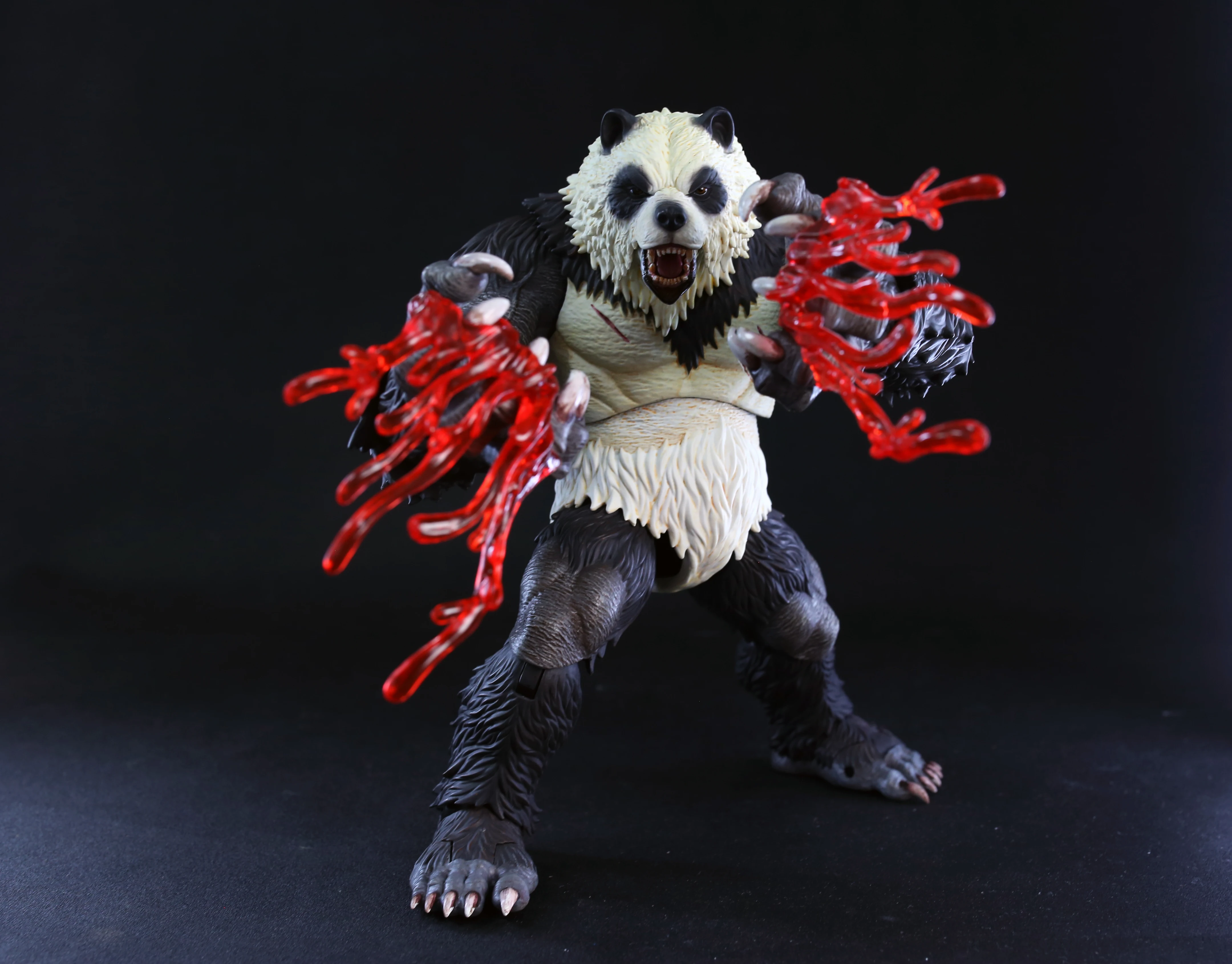 MemoryToys 1/10 World de aventurero Berserker Bear hombres modelo conjunto completo 22cm Druida Animal Panda gigante figuras de acción juguetes regalos para seguidores