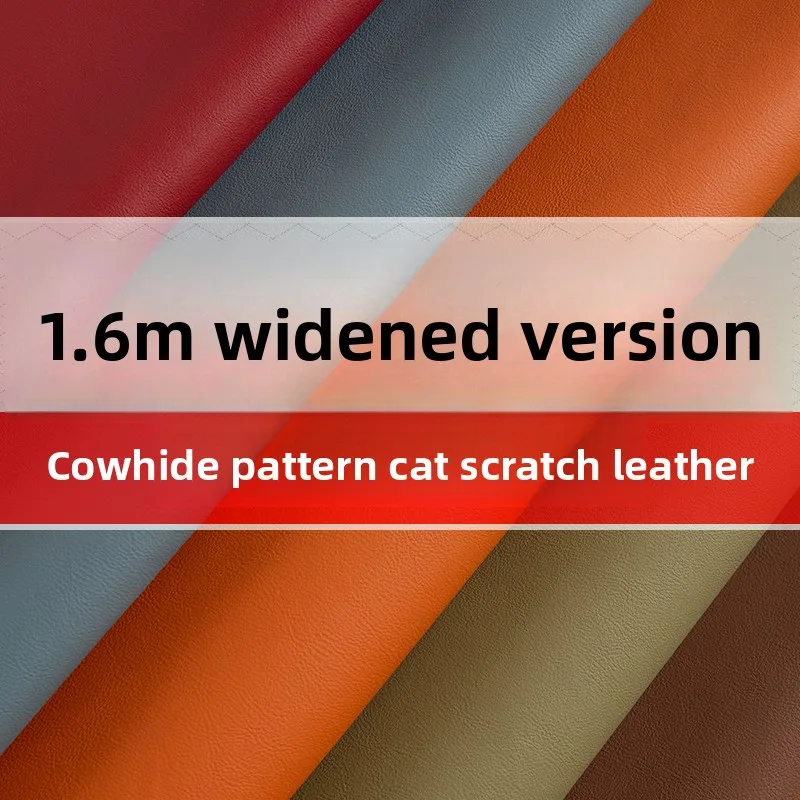 

Кожаная ткань из воловьей кожи, устойчивая к царапинам, для водонепроницаемого, устойчивого к царапинам, сиденья для дивана, ручной работы, швейный материал «сделай сам»