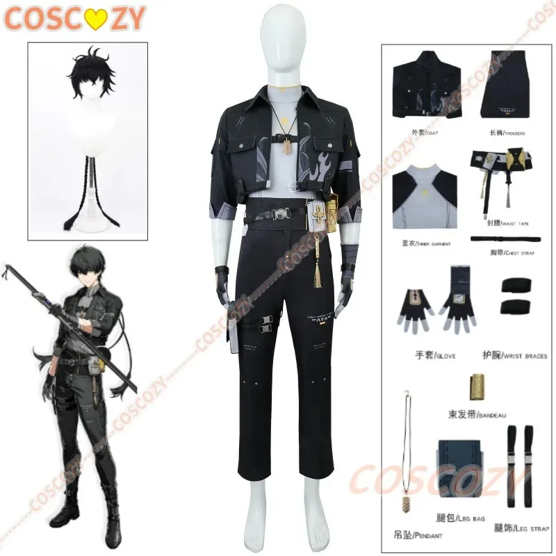 

Ровер Косплей Костюм Игра Wuthering Waves Косплей Костюм Парик Мужчины Мальчик Игровой Костюм Ровер Косплей Плюс Размер