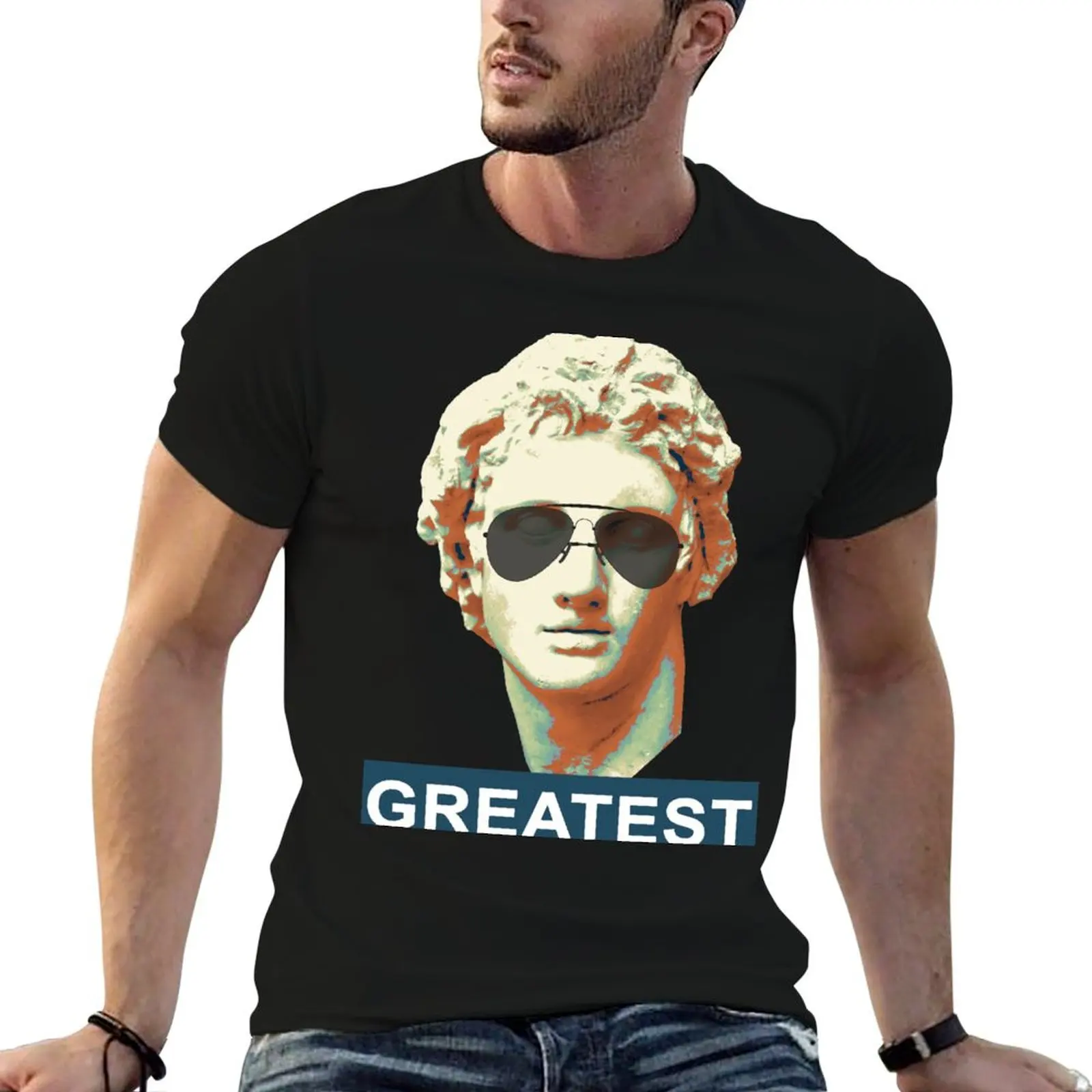 

Alexander The Great(est) T-Shirt anime t shirts oversize man t shirts cotton T-Shirt