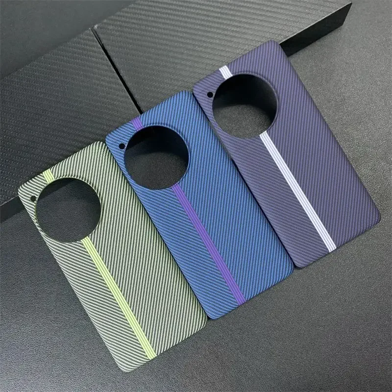 For OnePlus 12 12R Case Hard carbon fibre Slim Protective Back Cover Cases For OnePlus 11 11R One Plus 12 12R 1+12 Phone Shell