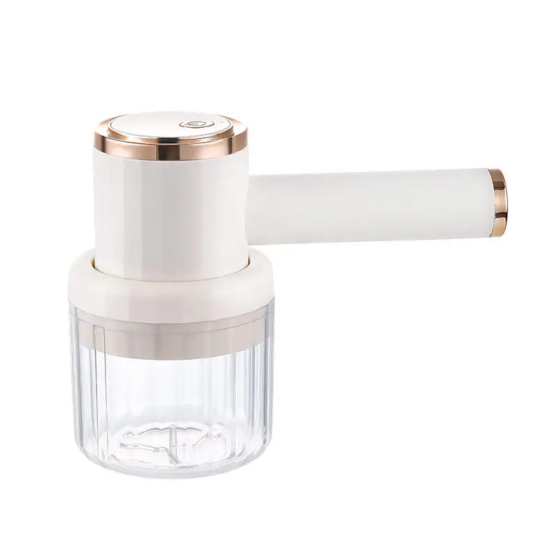 مفرمة ثوم كهربائية صغيرة 300 مل USB قابلة للشحن مفرمة طعام كهربائية محمولة محضر طعام صغير لاسلكي