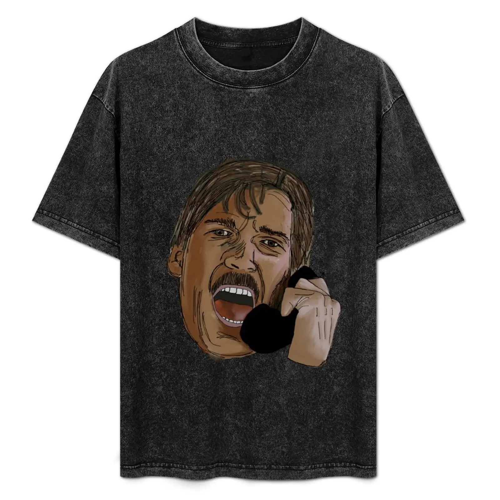 

Turn it off! Tom Atkins T-Shirt Utility Casual Work T-Shirt
