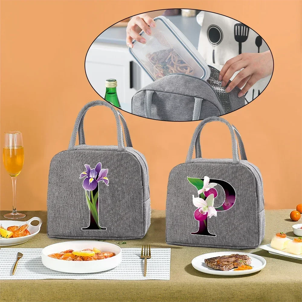 Sac à lunch réutilisable pour hommes et femmes, fourre-tout imperméable, fourre-tout isolé en toile, pique-nique au bureau