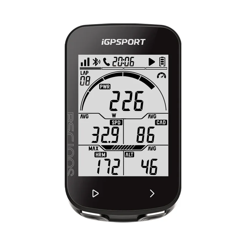 Computador de Bike Igpsport BSC100S Velocímetro Sem Fio com Odômetro