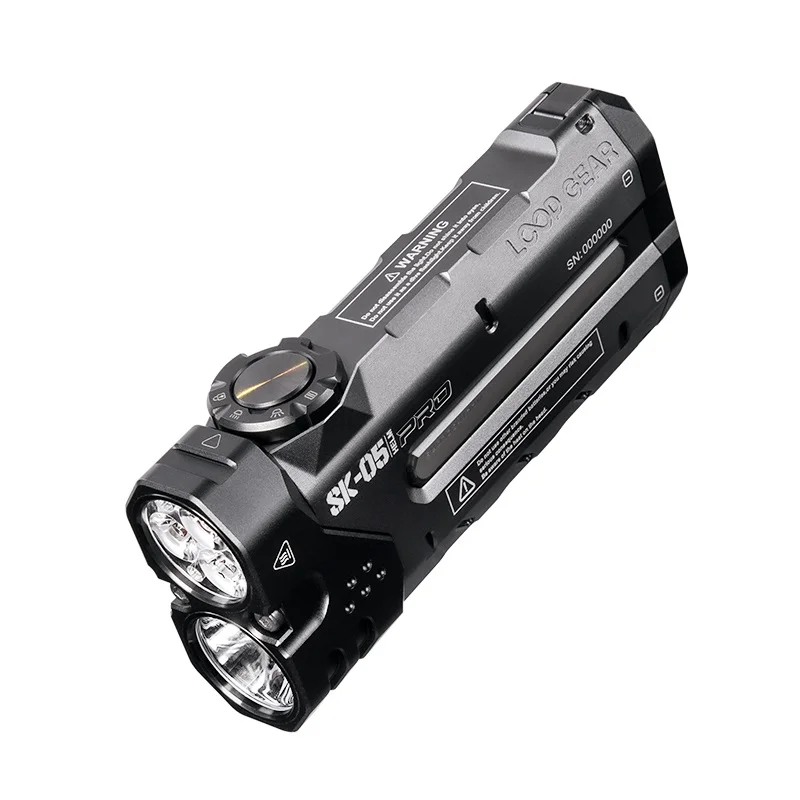 Outdoor Multifunctional LED Flashlight 4360LMS Long Range Strong Light Charging, Ultra Long Battery Life for Camping