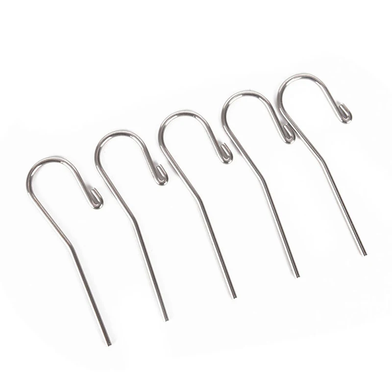 

5Pcs/Pack Stainless Steel 2mm Dental Lip Hook Root Canal Measuring Accessories Lip Mouth Hook Apex Locator Tool for Dentists