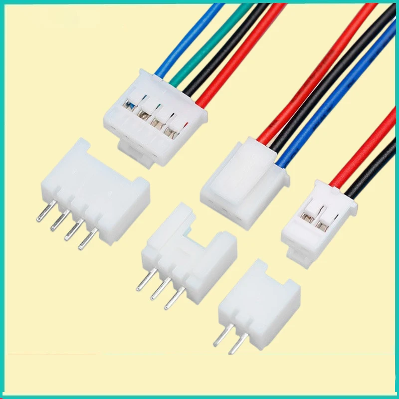 

JST PHB HY2.0mm Connector Kit with 22AWG Pre-Crimped Cables, 2/3/4/5/6 Pin Housing Socket Wire Set
