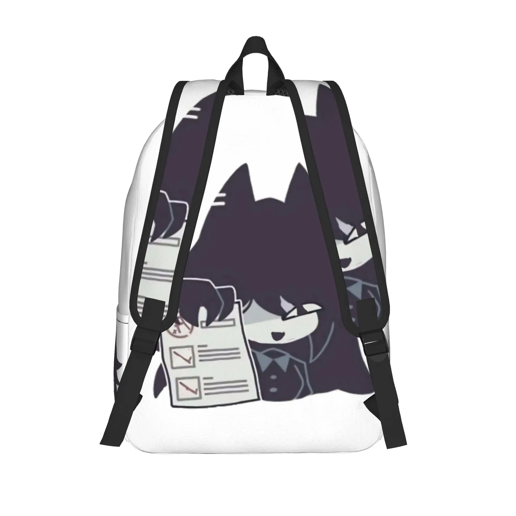 Fundamental Paper Education Miss Circle Backpack for Men Women Cool Student Hiking Travel Daypack FPE Laptop Canvas Bags Durable