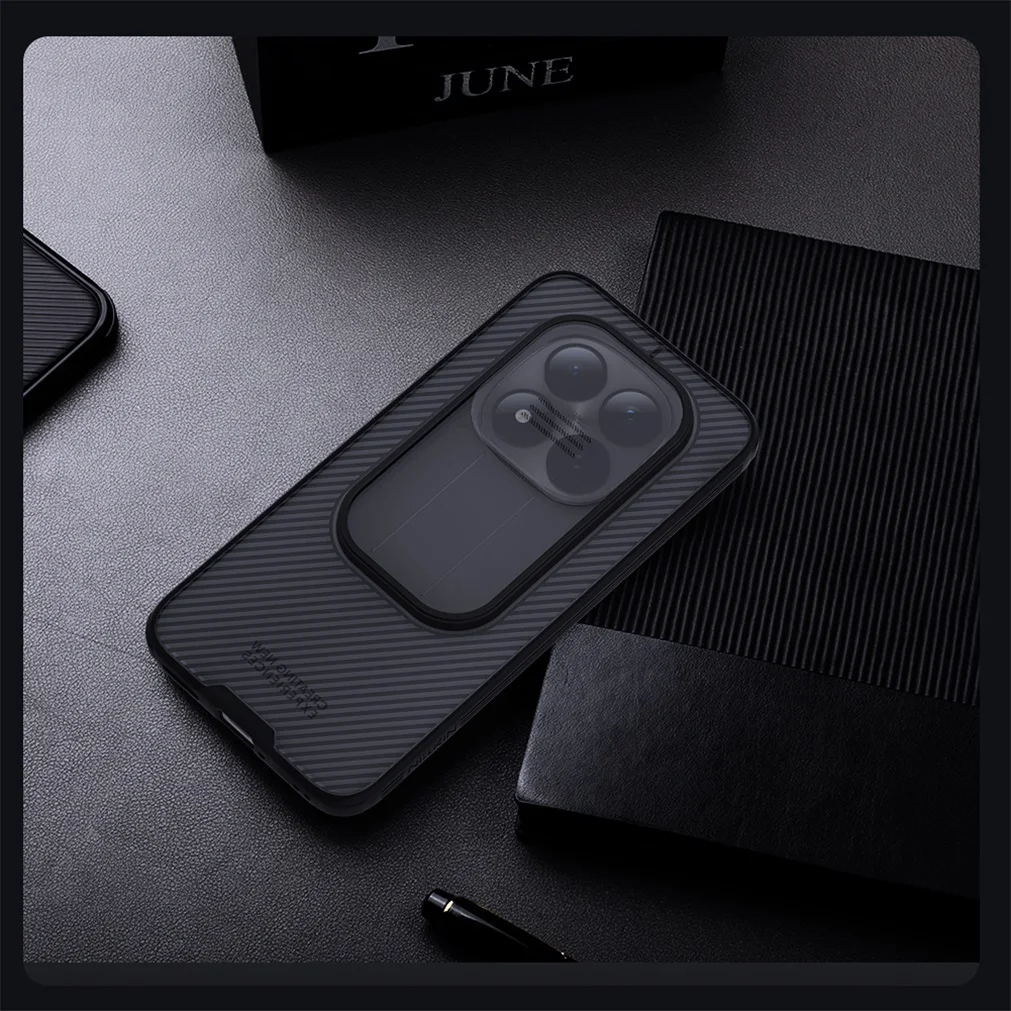 NILLKIN Etui CamShield Pro Odporne na Wstrząsy z Przesuwaną Osłoną Kamery do Xiaomi Redmi Note 15 Pro / Pro+ Plus 5G — zdjęcie produktu 5