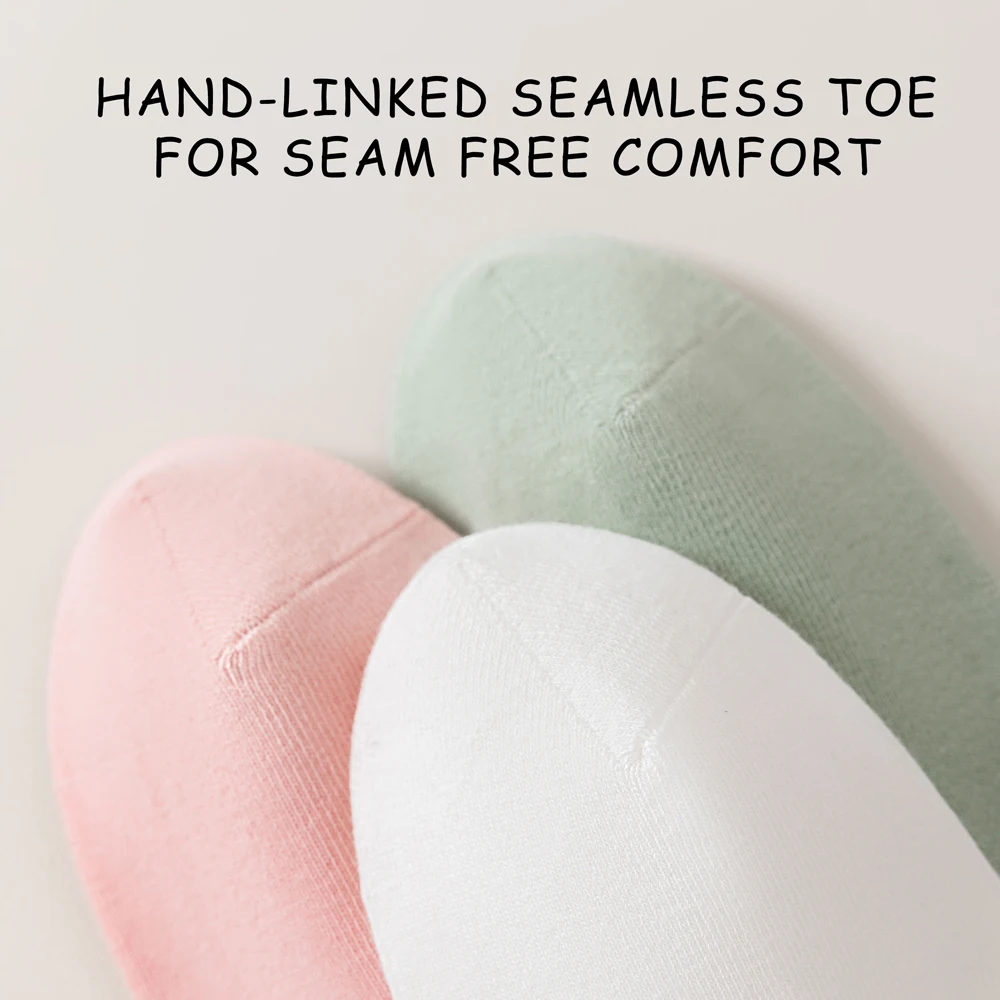 1/3 Paar feuchtigkeitsspendende Socken für Frauen, rissige Fersenbehandlung mit Rosenöl, weichmachende Pflege, Silikongel-Pad, Baumwoll-Crew-Socken – Detail 17