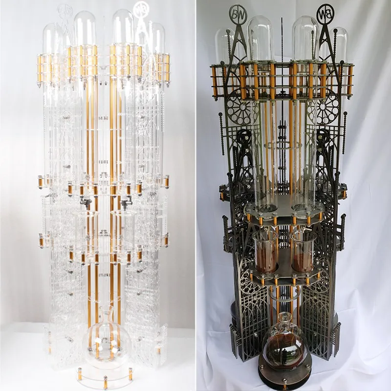 High-end Gothic Glass Ice Drop Coffee Pot Cold Brew Tea Cold Brew Pot Coffee Equipment Commercial Large Capacity