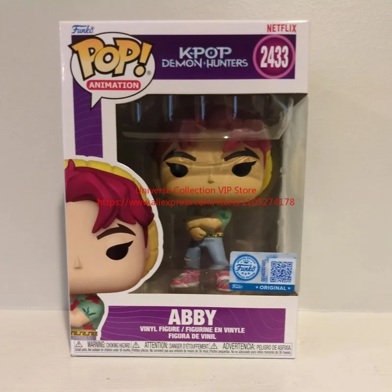 Funko Pop The Witcher K-POP Demon Hunter Abby Romance Vinyl Figure Official Collectible Decor Gift for Game Hobby Fans