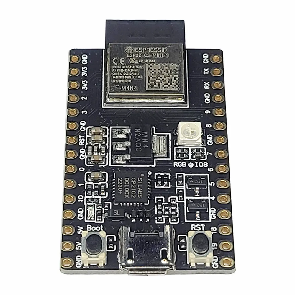 ESP32-C3 Mini Wifi 4 BT Module Development Board Module Low Power 4MB Flash ESP32-C3-MINI-1-N4 USB CH340 CP2102 Micro ESP32 C3