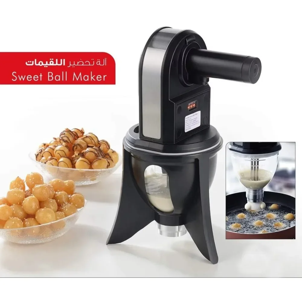 sweet luqaimat maker with wireless electric automatic luqaimat machine making sweet ball at household