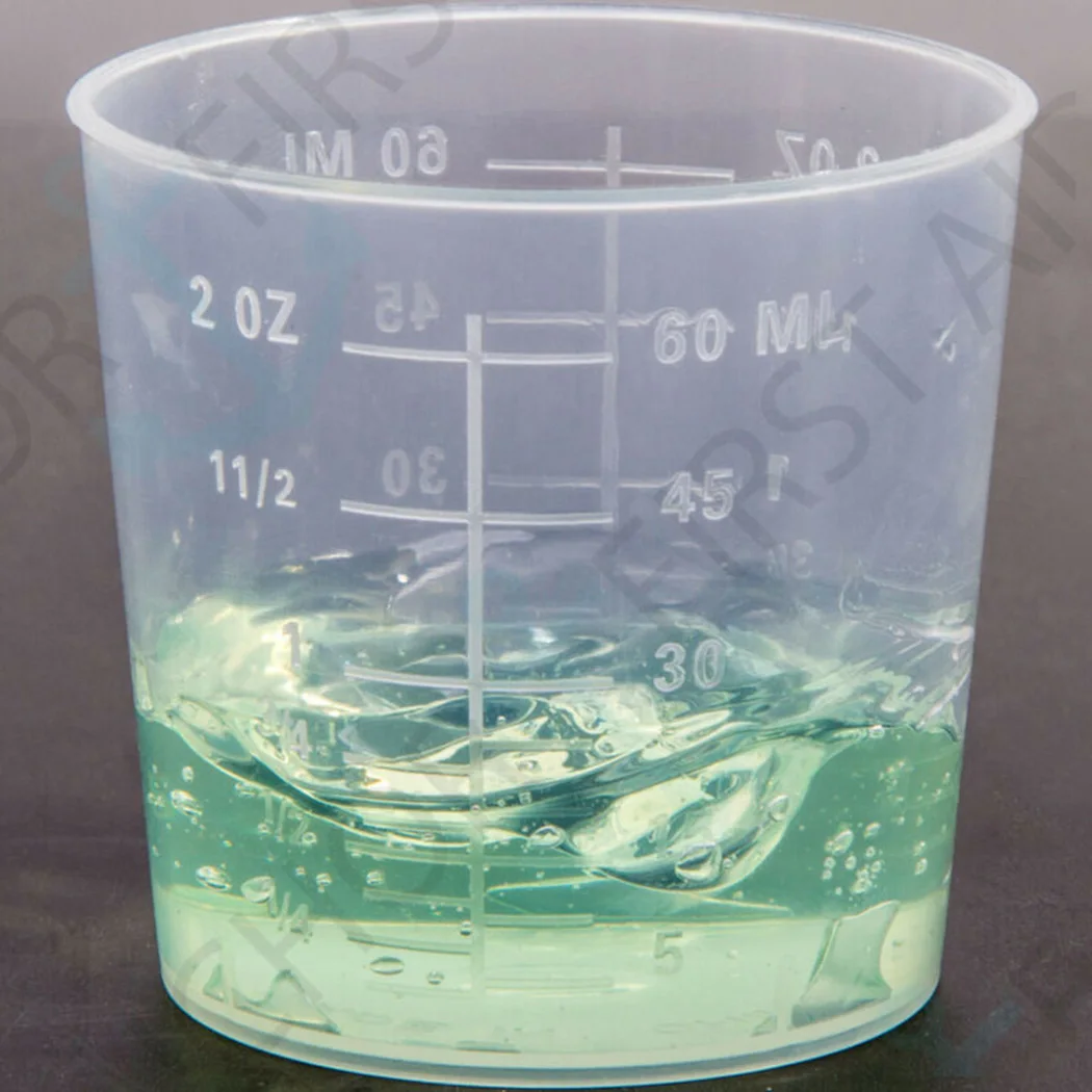 

30pcs 60ml Plastic Graduated Measuring Cup Laboratory Beaker Liquid Cup Container Portable Clear JugCup Kitchen Drinking Tool