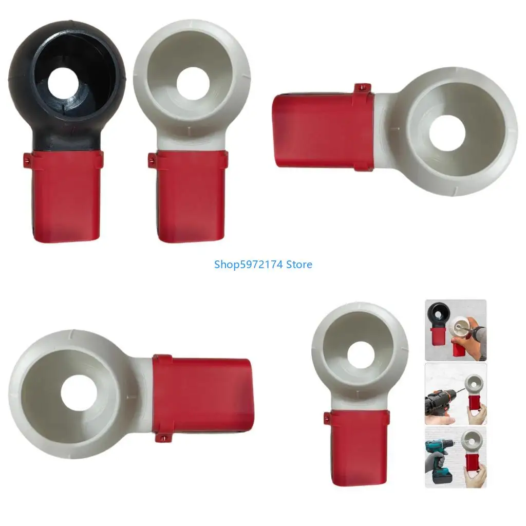 Y3NB Efficient Drill Dust Collection Device Reusable Dust Catcher Portable Design for Various Drilling Environment