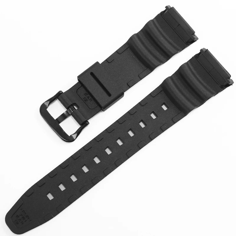 Resin High Quality Watch Strap for Casio SGW-100-1V/2b Series Concave Interface Needle Buckle 24mm Watch Strap 3157 Watchband