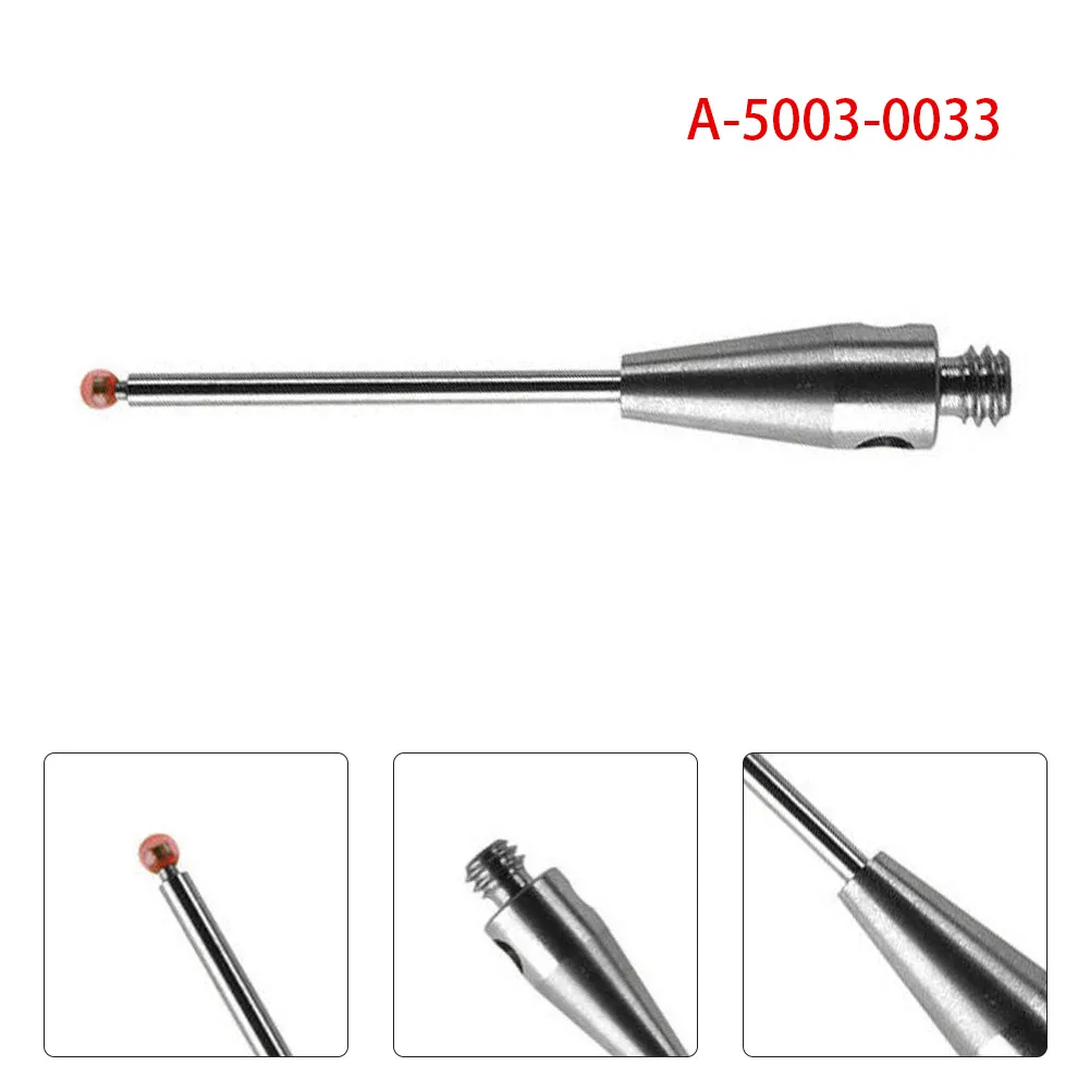 

1PC A-5003-0033 CMM Contact Probe Stylus 20mm Tungsten Carbide- 1mm Ball Tip M2 Thread For CNC CMM Machines Tools