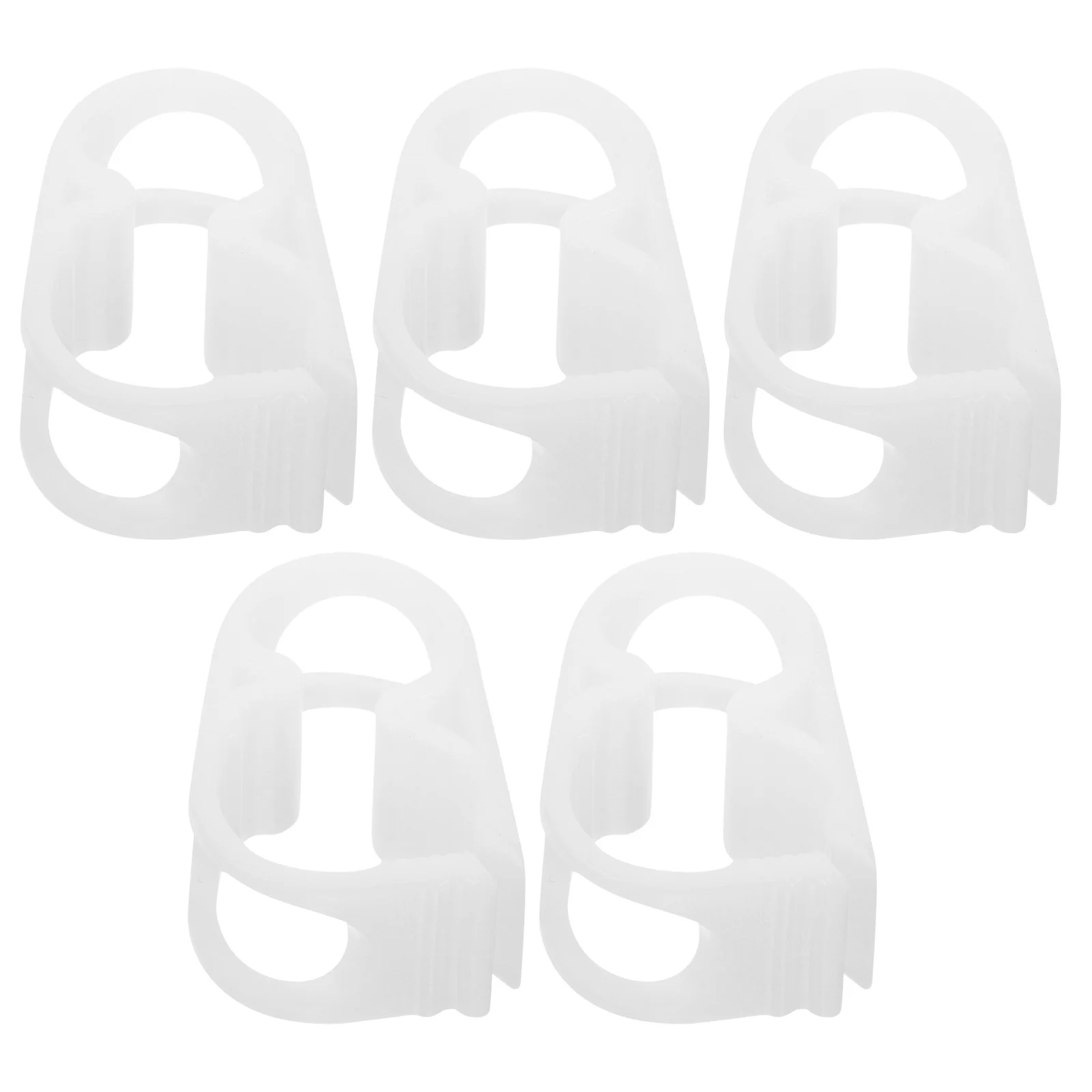 

5Pcs Plastic Tube Clamps Adjustable Shut Off Clips for Water Flow Control Hose Clips Tubing Flow Regulators Plastic Hose Clamp