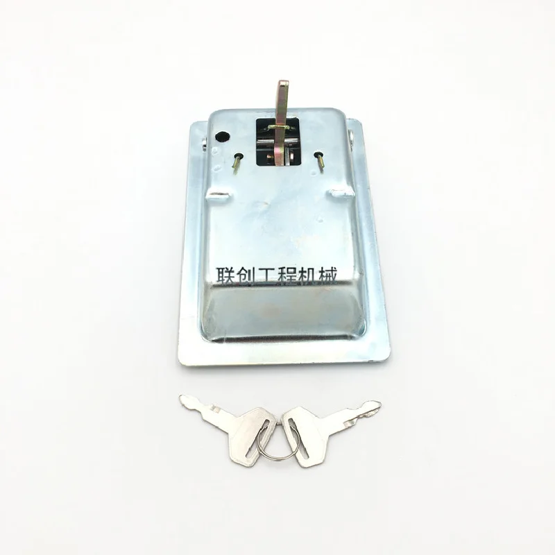 For Foton Lovol FR80/150/220/260-7 Side door lock Hydraulic pump side door lock Side cover lock Excavator Parts