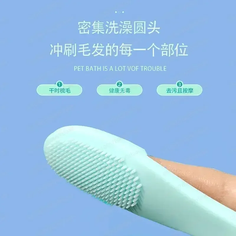 Escova facial de dedo de silicone, escova de limpeza de asa nasal, limpeza de cerdas macias, remoção de cravo