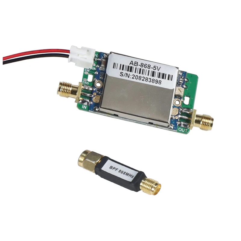 High Gain 433 MHz 510 MHz 868 MHz für Lora Signal Booster Sender Empfang 2-Wege-Leistungsverstärker Signalverstärkungsmodul