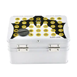 BAT Lipo Safe Box Custodia in alluminio ignifuga Scatola di sicurezza portatile per batteria Lipo a prova di esplosione per drone FPV per auto aereo RC