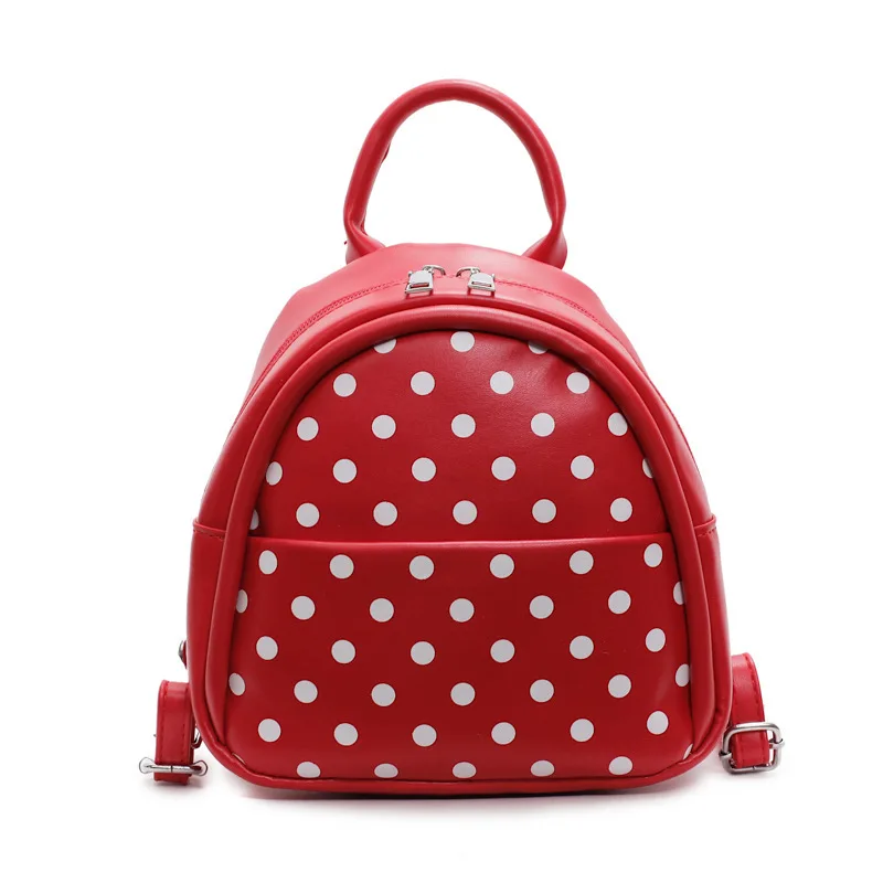 Yuezi design mochila feminina 2024 nova grande capacidade dot impresso textura feminina commuter ombro único saco diagonal